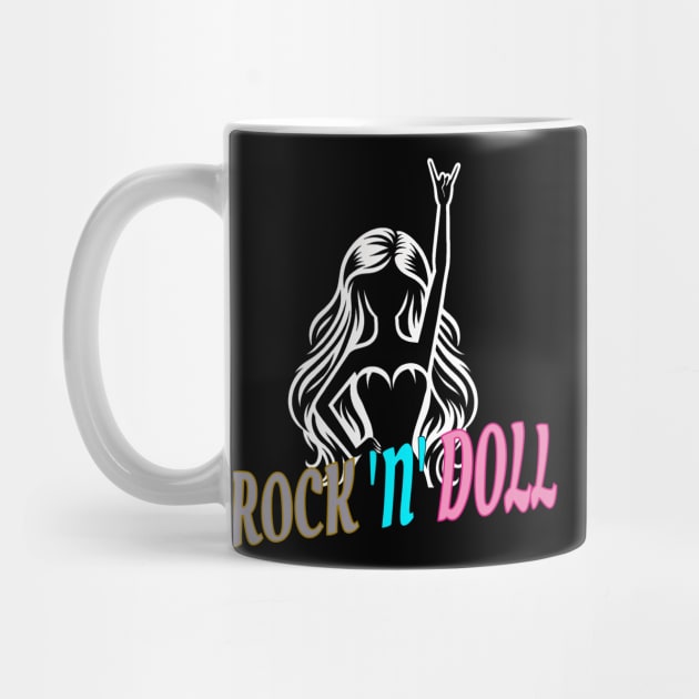 Rock 'n' Doll: Babe Doll Silhouette by MetalByte